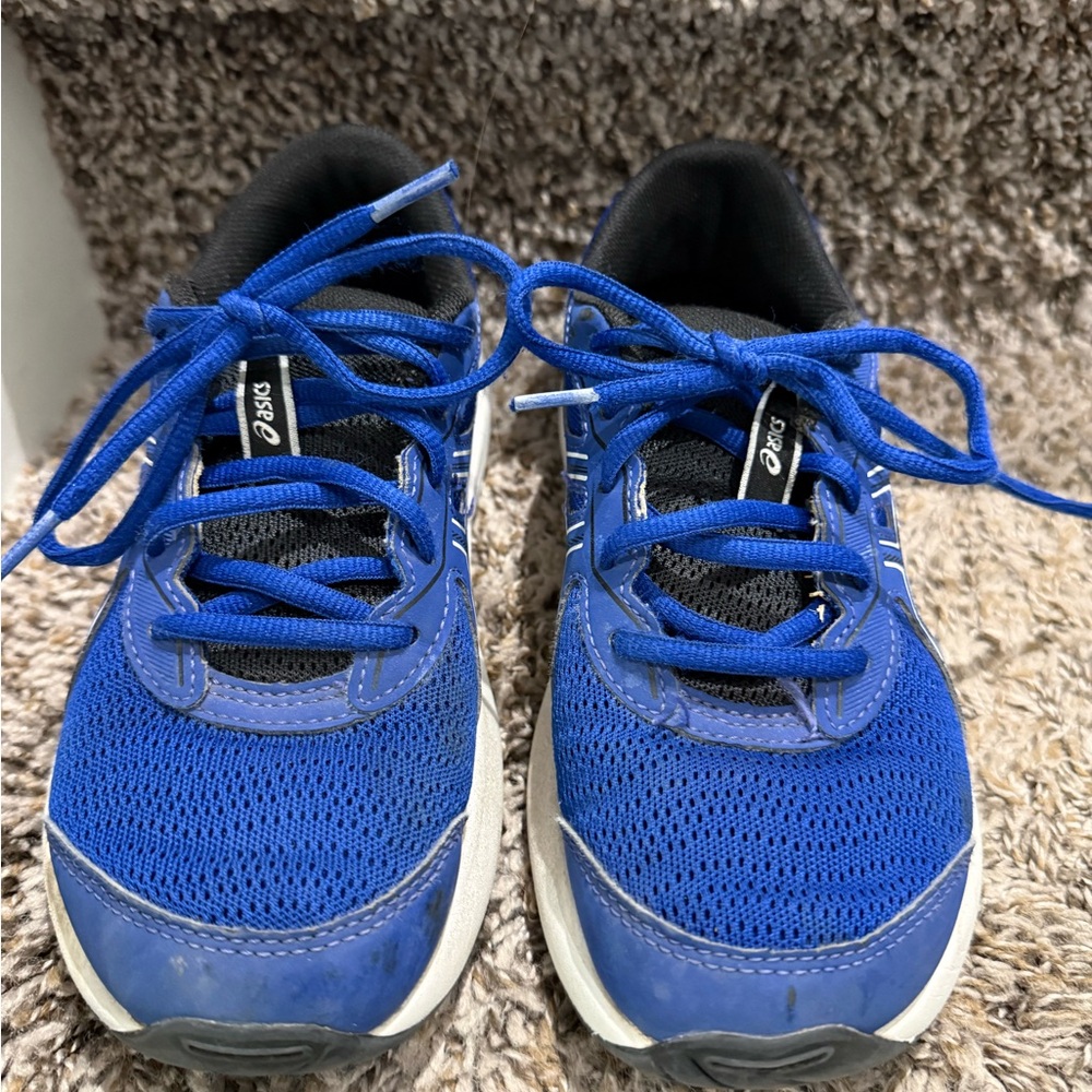 ASICS Kids Sneakers in Blue and Black